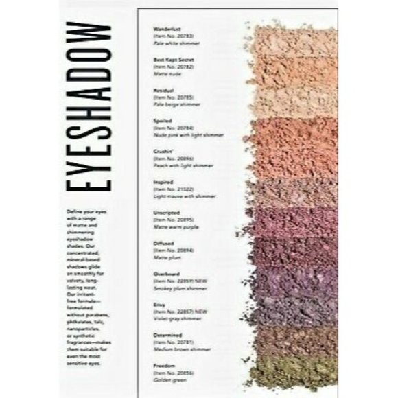 Savvy Mineral By Young Living Eyeshadow Determined Bundle of 3 - Picture 3 of 5